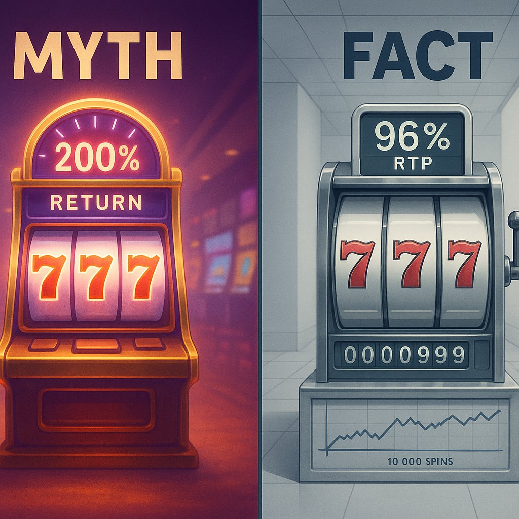 Online Casino RTP Myths vs Facts: What 96% Really Means Over 10,000 Spins